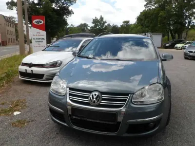 Gebraucht VW Golf V Trendline 105 PS (77 kW) 2009 Nordseegrün metallic Kombi