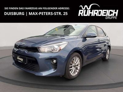 Second-hand Kia Rio DREAM-TEAM Edition 84 CP (61 kW) 2017 Albastru Hatchback