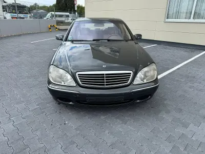 Używany Mercedes S430 280 KM (205 kW) 2002 Purpurowy Sedan/Limuzyna