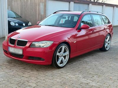 Gebraucht BMW 318 122 PS (89 kW) 2007 Rot Kombi