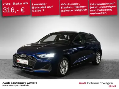 Gebraucht Audi A3 150 PS (110 kW) 2025 Navarrablau metallic Limousine