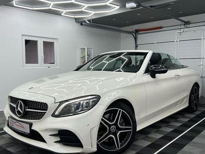 Gebraucht Mercedes C300 AMG line 258 PS (189 kW) 2020 Diamantweiss  metalliclack Cabrio