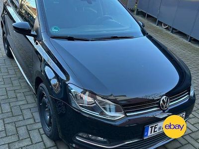 Gebraucht VW Polo Sound 90 PS (66 kW) 2017 Schwarz Kleinwagen