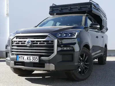 Neu KGM Musso 201 PS (147 kW) 2026 Schwarz Pickup