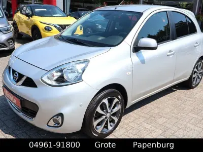 Gebraucht Nissan Micra N-TEC 80 PS (58 kW) 2016 Silber Kleinwagen