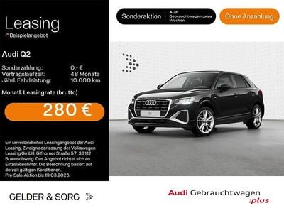 Gebraucht Audi Q2 S-Line 150 PS (110 kW) 2025 Mythosschwarz metallic SUV
