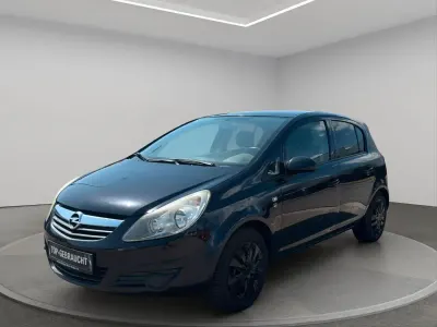 Gebraucht Opel Corsa Edition 69 PS (50 kW) 2010 Schwarz Kleinwagen
