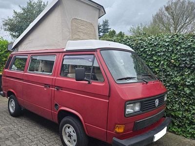 Second-hand VW T3 69 CP (50 kW) 1990 Roșu Van