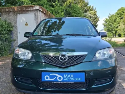 Gebraucht Mazda 2 80 PS (58 kW) 2004 Grün Kleinwagen