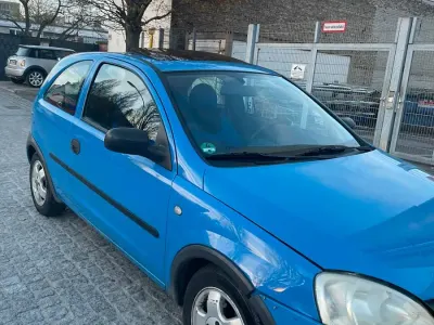 Gebraucht Opel Corsa 75 PS (55 kW) 2001 Blau Kleinwagen