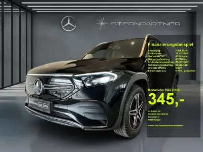 Gebraucht Mercedes EQB250 AMG 139 kW (190 PS) 2023 Metalliclack kosmosschwarz SUV