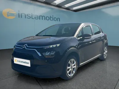 Gebraucht Citroën C3 PureTech 82 PS (60 kW) 2021 Schwarz Kleinwagen