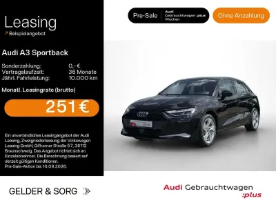Gebraucht Audi A3 Comfort 150 PS (110 kW) 2025 Mythosschwarz metallic Limousine