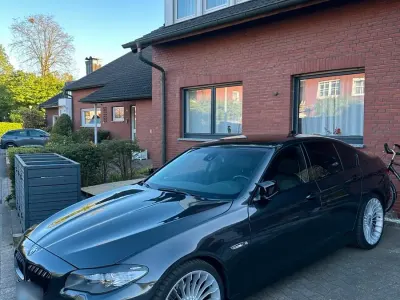 Brugt BMW 525 218 HK (160 kW) 2010 Sort Sedan