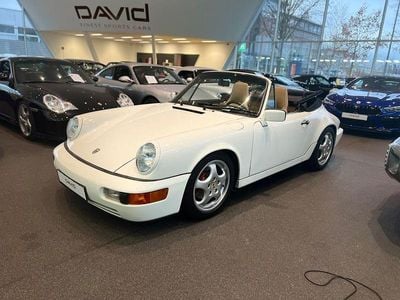 Weiß Gebraucht 1990 Porsche 911 Carrera Cabriolet Cabrio | 53.964 €