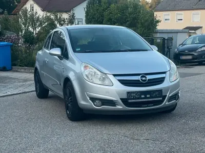 Gebraucht Opel Corsa 80 PS (58 kW) 2007 Silber Kleinwagen