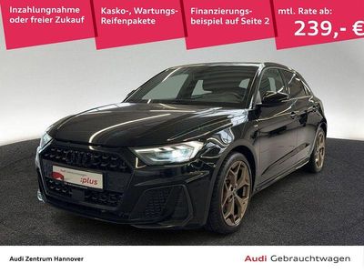 Gebraucht Audi A1 Sportback S-Line 207 PS (152 kW) 2022 Mythosschwarz metallic Kleinwagen