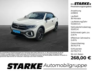 Gebraucht VW T-Roc Cabriolet R-line Edition 150 PS (110 kW) 2025 Grau Cabrio