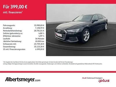 Schwarz Gebraucht 2022 Audi A6 Design Kombi | 35.979 € (Fairer Preis)