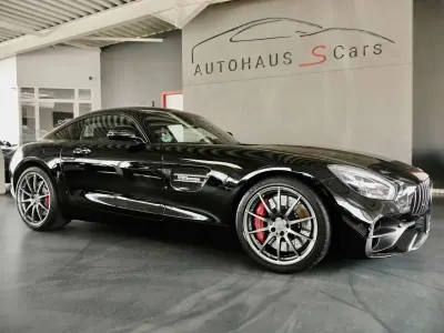 Brugt Mercedes AMG GT S AMG 522 HK (383 kW) 2017 Sort Coupe