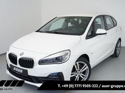 Gebraucht BMW 220 Active Tourer Sport Line 190 PS (139 kW) 2018 Weiß Van / Kleinbus