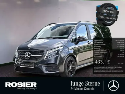 Gebraucht Mercedes V300 Avantgarde Edition 237 PS (174 kW) 2022 Grau / graphitgrau Van / Kleinbus