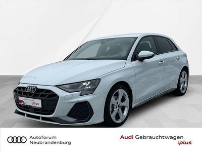 Gebraucht Audi A3 S-Line 150 PS (110 kW) 2024 Gletscherweiß metallic Limousine