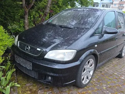 Gebraucht Opel Zafira OPC 200 PS (147 kW) 2004 Schwarz Van / Kleinbus