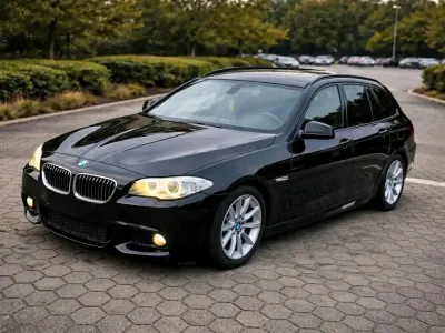 Usata BMW 520 M Sport 184 CV (135 kW) 2012 Nero Station wagon