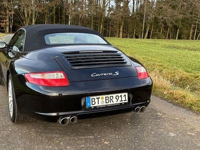 Schwarz Gebraucht 2007 Porsche 911 Carrera S Cabriolet Cabrio | 69.911 €
