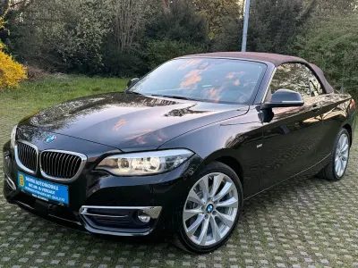 Gebraucht BMW 230 Luxury Line 252 PS (185 kW) 2017 Schwarz Cabrio