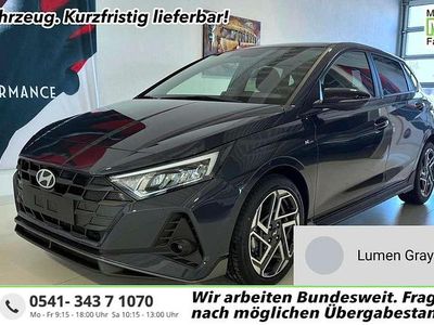 Neu Hyundai i20 N Line 99 PS (72 kW) 2025 Aurora gray pearl Kleinwagen