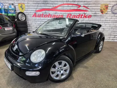 Gebraucht VW New Beetle 116 PS (85 kW) 2004 Schwarz Kleinwagen