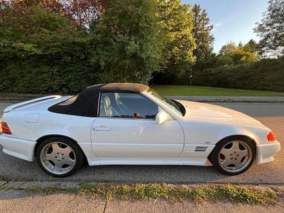 Gebraucht Mercedes SL500 AMG 327 PS (240 kW) 1991 Weiß Cabrio