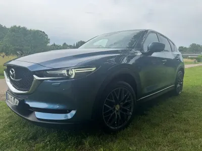 Gebraucht Mazda CX-5 Exclusive-Line 165 PS (121 kW) 2018 Blau SUV