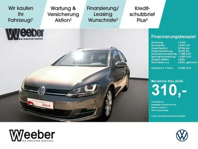 Usata VW Golf VII Highline 125 CV (91 kW) 2016 Grigio Station wagon