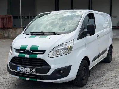 Gebraucht Ford Transit Custom Trend 105 PS (77 kW) 2018 Weiß Van / Kleinbus