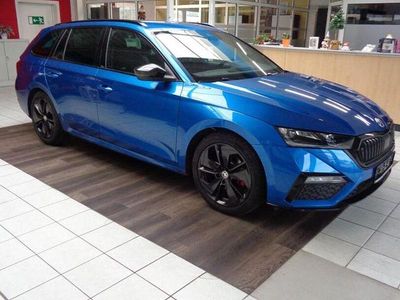 Gebraucht Skoda Octavia RS 200 PS (147 kW) 2022 Raceblau metallic Kombi