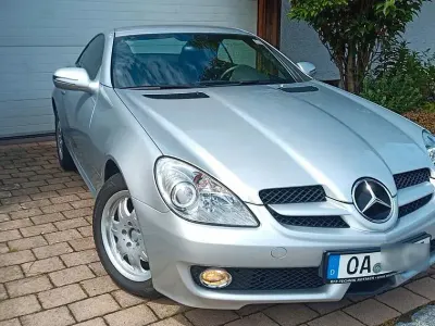 Gebraucht Mercedes SLK200 184 PS (135 kW) 2008 Silber Cabrio