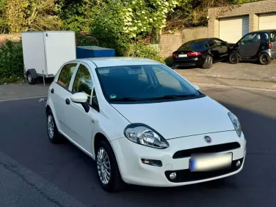 Gebraucht Fiat Punto 69 PS (50 kW) 2015 Weiß Kleinwagen