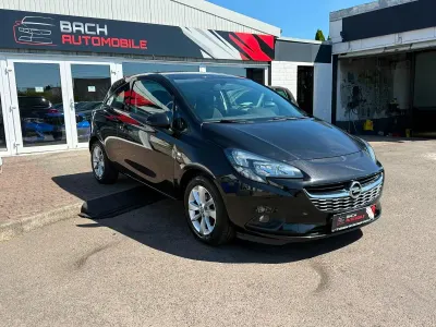 Gebraucht Opel Corsa 90 PS (66 kW) 2016 Schwarz Kleinwagen