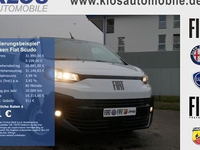Nouă Fiat Scudo Comfort 150 CP (110 kW) 2026 Alb Van