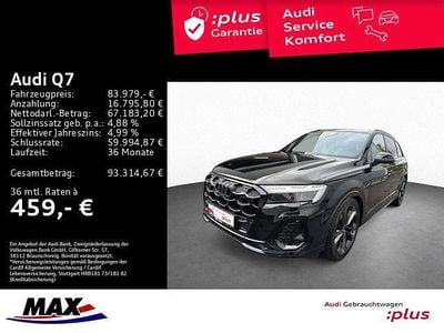 Gebraucht Audi Q7 S-Line 286 PS (210 kW) 2025 Mythosschwarz metallic SUV
