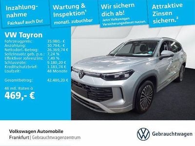 Gebraucht VW Tayron Life 150 PS (110 kW) 2025 Silber SUV