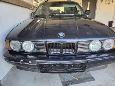 Brugt BMW 525 170 HK (125 kW) 1990 Sort Sedan