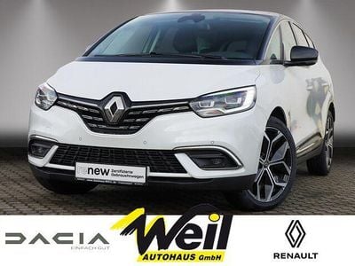 Gebraucht Renault Grand Scénic IV Intens 140 PS (102 kW) 2021 Weiß (perlmuttweiß und blackpearlschwarz (w) Van / Kleinbus