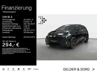 Usata VW ID.3 GTX 239 kW (326 CV) 2024 Nero Utilitaria