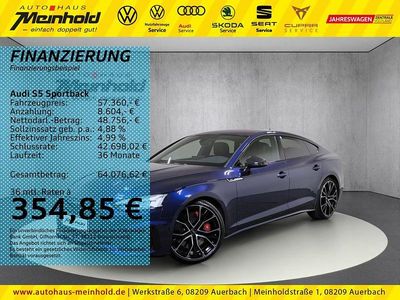 Blau Gebraucht 2023 Audi S5 Sportback Sport Kleinwagen | 57.360 € (Teuer)