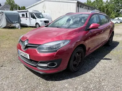 Brugt Renault Mégane 110 HK (80 kW) 2014 Rød Sedan
