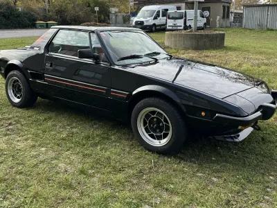 Begagnad Fiat X 1/9 1987 Svart Cab